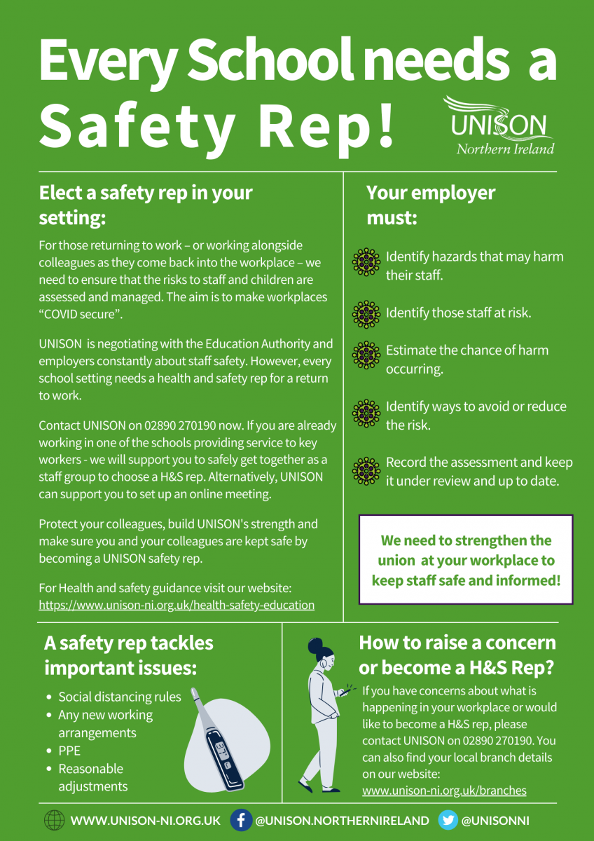 Health & Safety Education UNISON NI